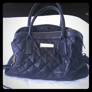 DKNY Quilted Leather Handbag